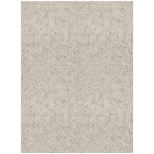 Lifesaver Non-Slip Indoor/Outdoor Long Hallway Runner Rug 7 ft. 9 in. x 16 ft. 11 in. Beige Polyester Garage Flooring