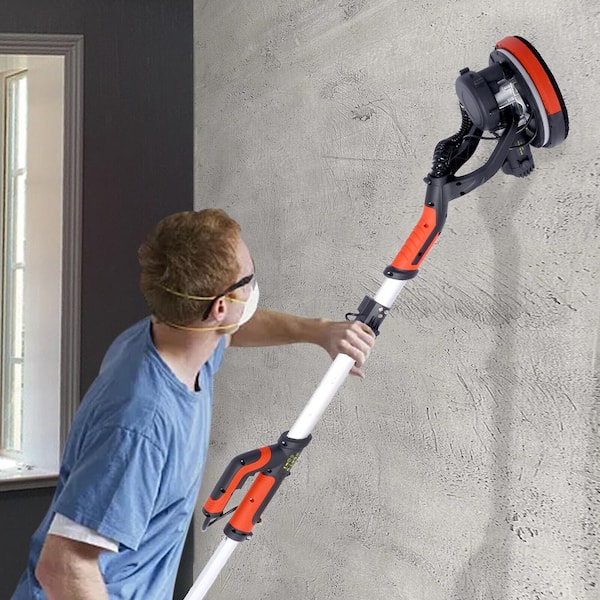 maocao hoom 9.8 in. x 0.8 ft. x 5.7 ft. 780-Watt Electric Drywall Sander 6.5A Motor Dustless Floor Sander Variable Speed 900-1800RPM