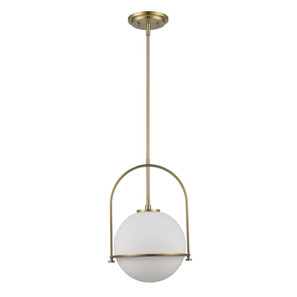 Reviews for Home Decorators Collection Owens 1Light Gold Pendant Light