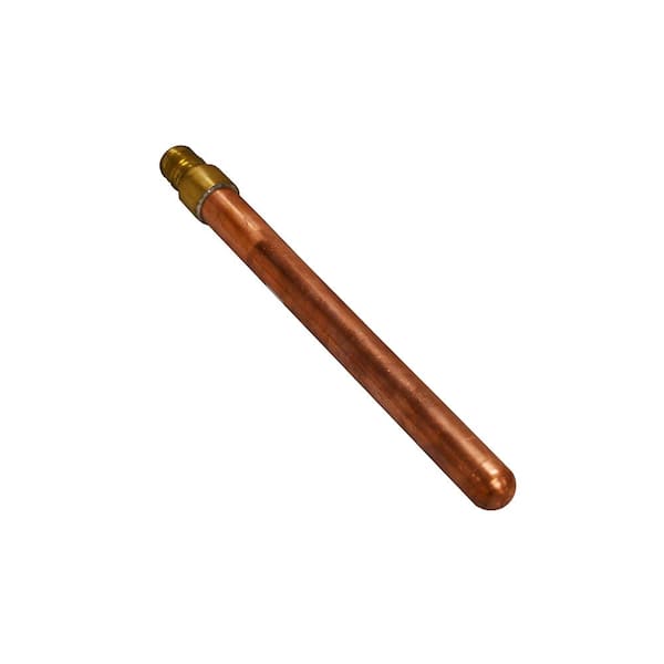 JONES STEPHENS 1/2 in. x 8 in. Cold Expansion Pex (F1960) Copper Stub Out Straight, Closed End, without Mounting Flange