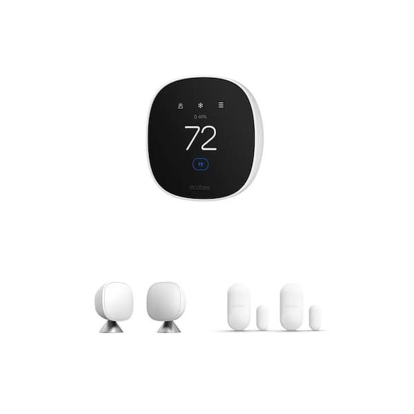 Smart Thermostat Essential with Smart Sensor 2 Pack and Door/Window Sensor 2 Pack