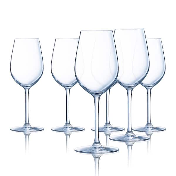 Chef&Sommelier Bellevue 16 fl. oz. Tulip Wine Glass (Set of 6) Q1476 - The  Home Depot