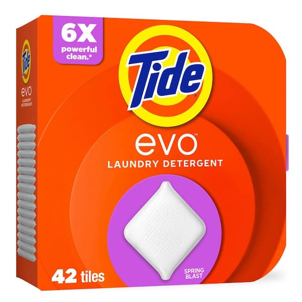 Evo Spring Blast Scent Laundry Detergent Tablets (42-Count)