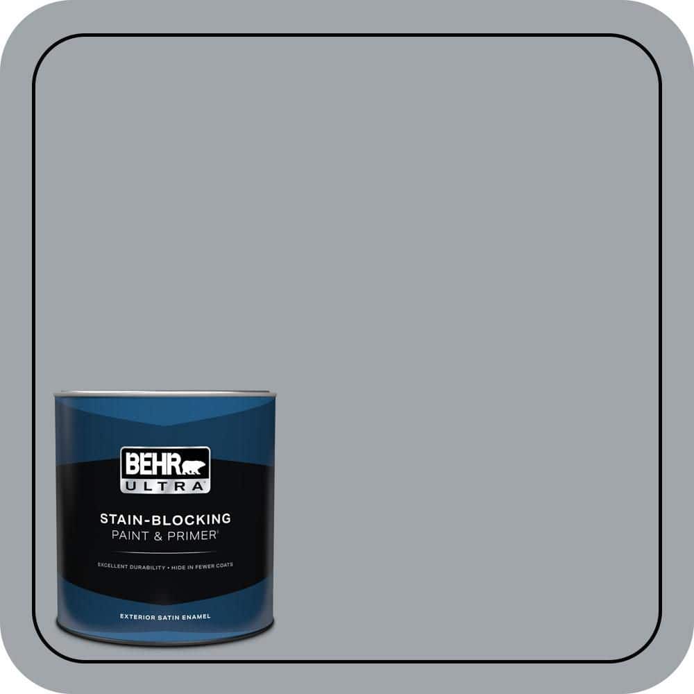 1 qt. #PPU26-19 Chance of Rain Satin Enamel Exterior Paint & Primer price history on PriceWatchPro