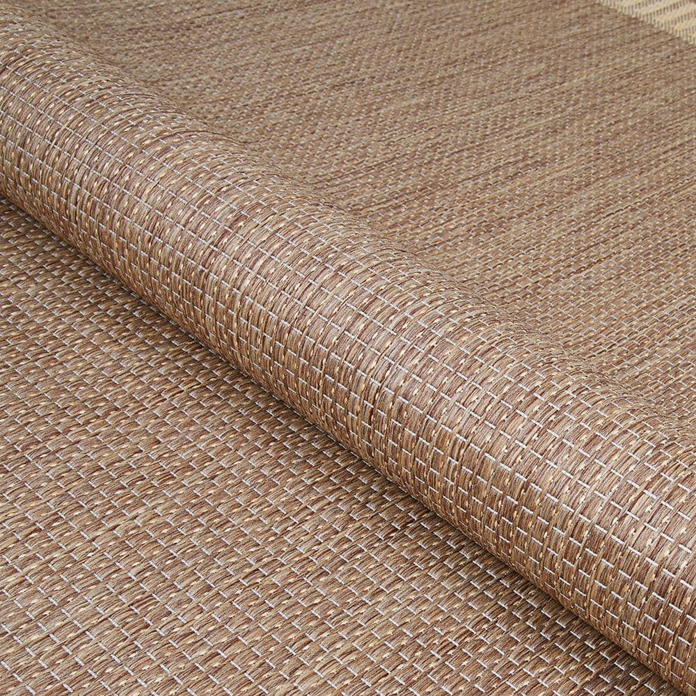 Sleek Square Black Synthetic 90" Easy-Care Area Rug
