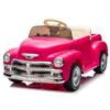 Unbranded 12V Kids Ride On Car Licensed Chevrolet 3100 Pickup Battery Powered Electric Car with Remote Control for Aged 3+, Pink FF-W1396P147018