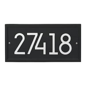 Rectangle Modern Personalized Rectangle Wall Plaque