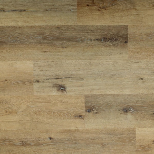 Sterling 20 MIL x 7 in. W x 48 in. L Click Lock Waterproof Rigid Core Luxury Vinyl Plank Flooring (23.64 sq. ft./case)