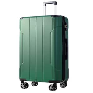 Tatahance 25.8 in. Green Lightweight ABS Hardshell Expandable