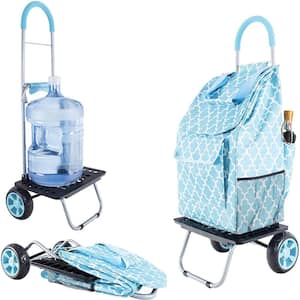 Bigger Foldable Collapsible Cart , Moroccan Tile