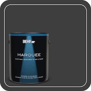 1 gal. #N520-7 Carbon Satin Enamel Exterior Paint & Primer