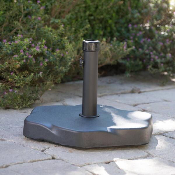 66 pound concrete patio umbrella stand bases 66 lb. Hex Shape Concrete Patio Umbrella Base 18.90 in. Black OUT-D-751