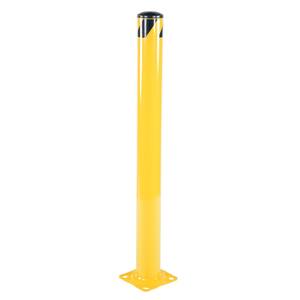 Vestil 72 In. X 5.5 In. Yellow Steel Pipe Safety Bollard Bol-72-5.5 