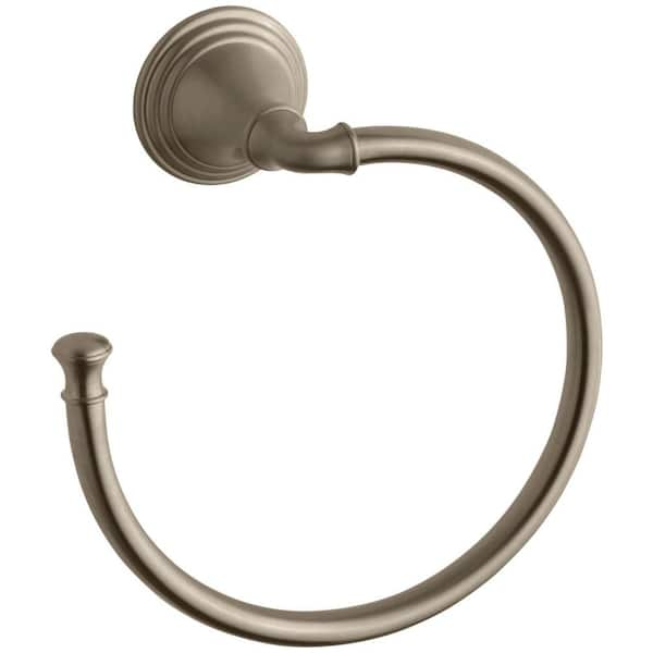 KOHLER Devonshire Towel Ring in Vibrant Brushed Bronze