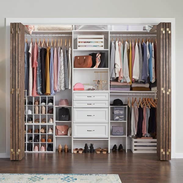 ClosetMaid - Selectives 48 in. L x 14 in. D White Laminate Wall Mounted Shelf