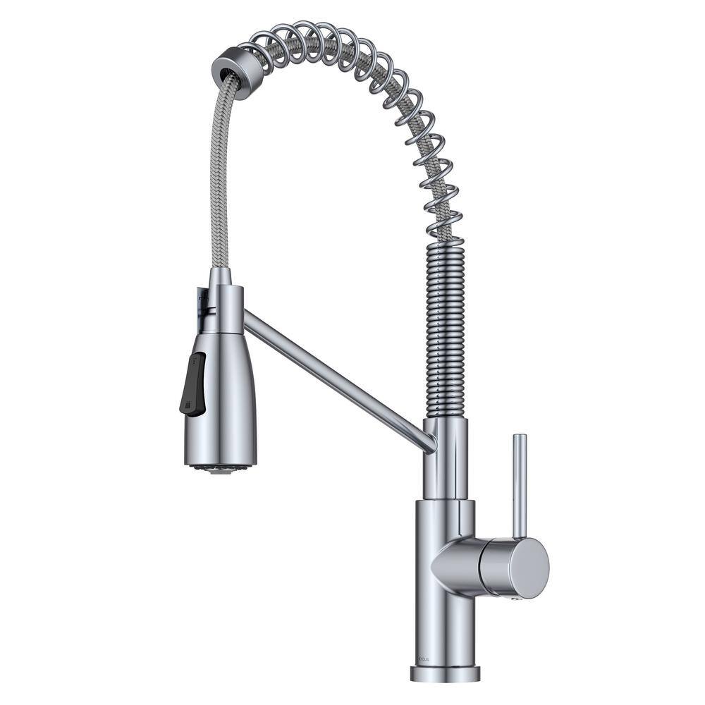 KRAUS Coda Commercial Style 2-Function Single Handle Pull