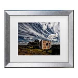 Borsteinn H. Ingibergsson Broken Shack Matted Framed Photography Wall Art 14.5 in. x 17.5 in.