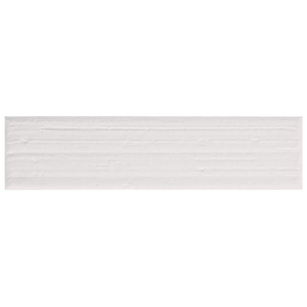 Barclay Cloud White 2.55 in. x 0.35 in. Textured Matte Ceramic Wall Tile Sample price history on PriceWatchPro