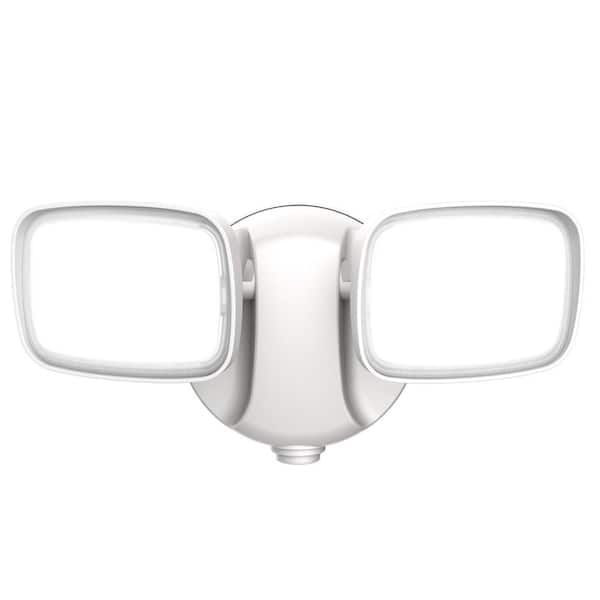 Feit Electric 9 in. 28-Watt Integrated LED Selectable CCT White Outdoor Security Wall Mount Alexa and Google Smart Wi-Fi Area Light