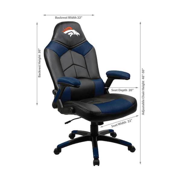 IMPERIAL Los Angels Chargers Black PU Oversized Gaming Chair IMP 134-1036 -  The Home Depot