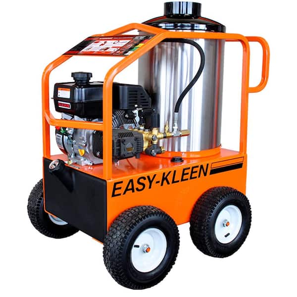 EASY-KLEEN Commercial 2700 PSI 3 GPM Gasoline Driven Hot Water Pressure Washer