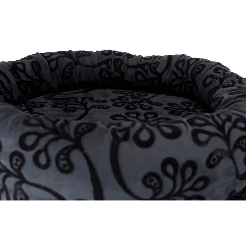 Filippo 45" Black and Gray Sisal Cat Tree with Hammock