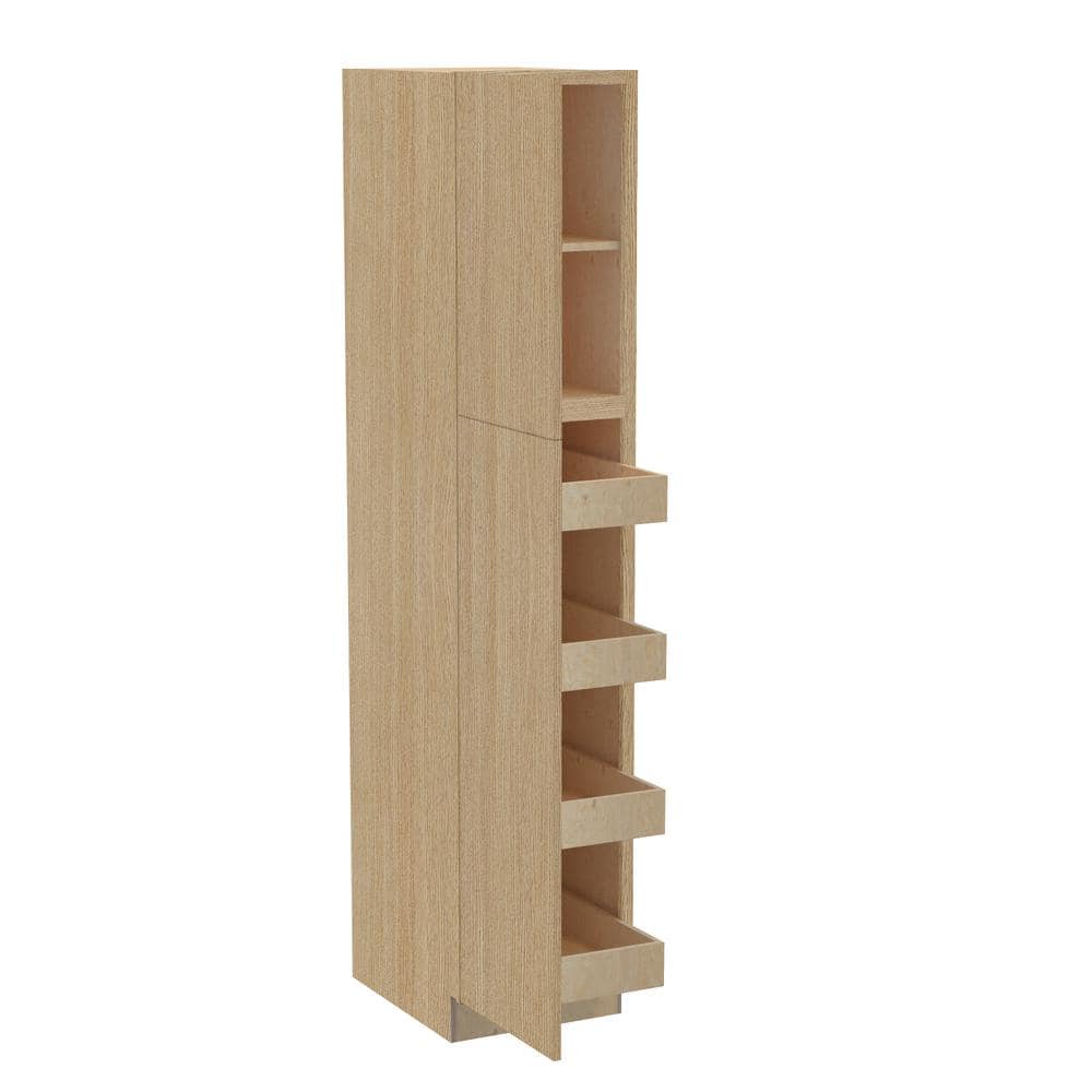 Hargrove 18 in. W x 24 in. D x 84 in. H Assembled Plywood Pantry Kitchen Ca