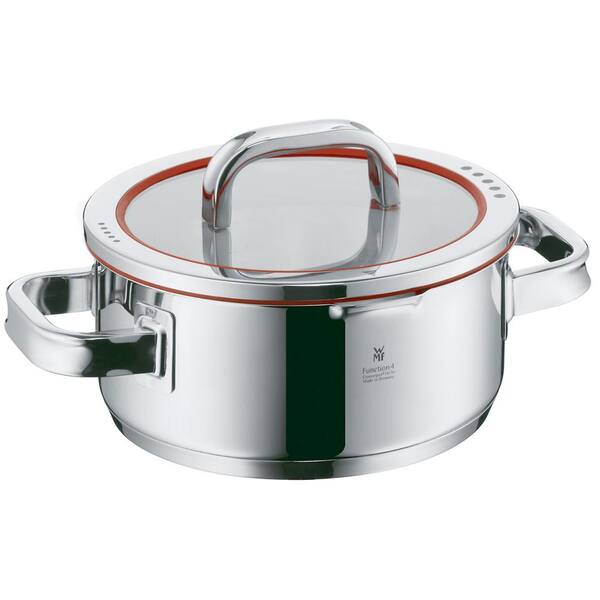 WMF Function 4 - Low Casserole with Lid, 2.6 Qt.