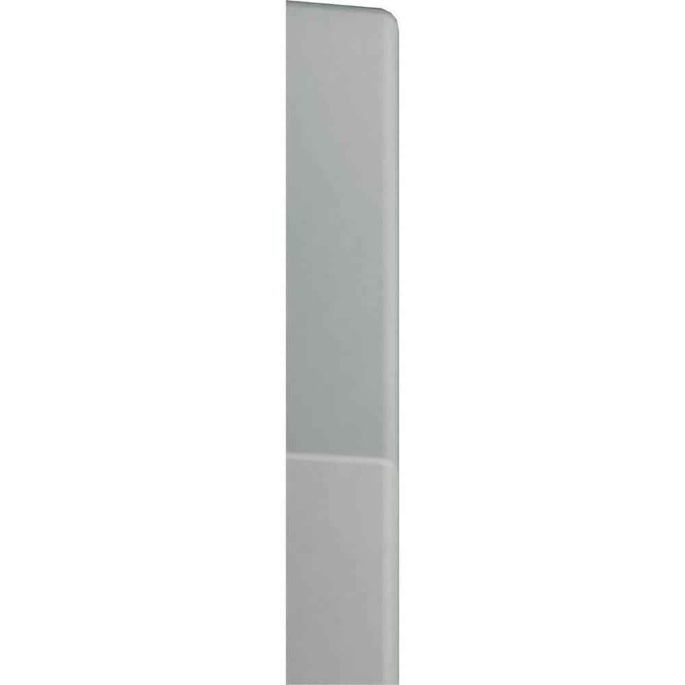 Gray High-Density Urethane Crown Moulding Corner