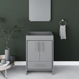 Pacific 24 in. W x 18 in. D Bath Vanity Cabinet Only in Gray