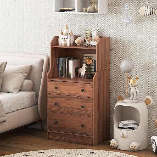 dresser with shelves 9-Drawer Storage w/Mirror and Bedroom Vanity or Closet The rectangular top is a sound platform in which to round off your distinctive decorators touch Monterey Top Shelf | Amish