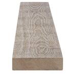 1 in. x 4 in. x 8 ft. Weathered Barn Wood Gray Pine Trim Board