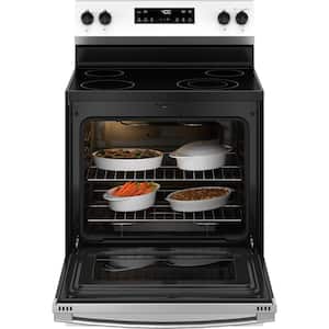 30 in. 4 Element Free-Standing Electric Range in Stainless Steel