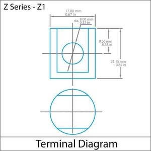 12-Volt 100 Ah Z1 Terminal Sealed Lead Acid (SLA) AGM Rechargeable Battery