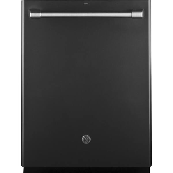 Cafe Top Control Tall Tub Dishwasher in Black Slate with Stainless Steel Tub, Fingerprint Resistant
