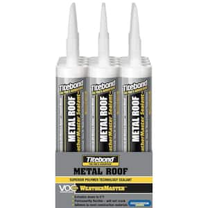9.5 oz. White Metal Roof Exterior Sealant (12-Pack)