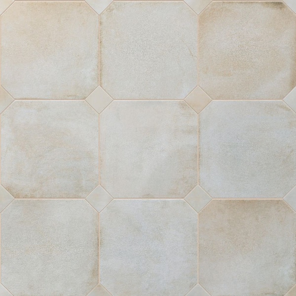 Laverton Octagon Arena 8 in. x 8 in. Porcelain Floor and Wall Tile (10.75 sq. ft. /Case)