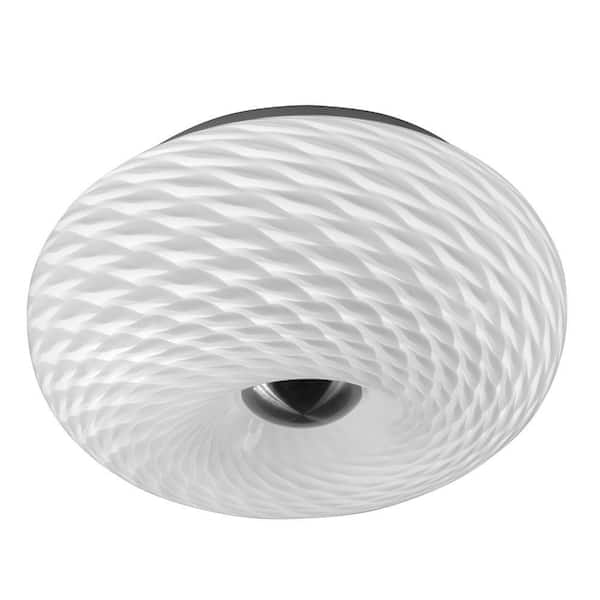 Filament Design Catherine 2-Light Satin Chrome Flushmount