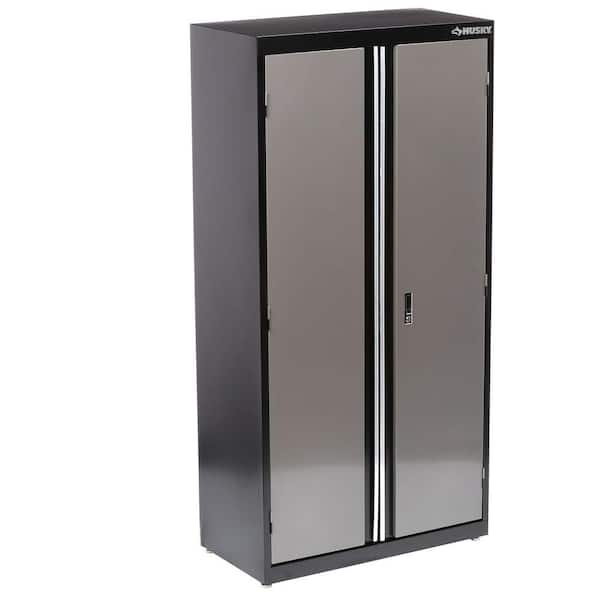 Hyper Tough 72 in. H x 36 in. W x 18 in. D Welded Steel Garage Cabinet 