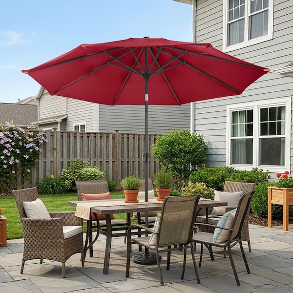 best choice products mobile hdpe plastic patio umbrella base Best Choice Products Fillable Mobile Umbrella Base Heavy Duty Market Stand w/ Wheels, Locks, 123lb Capacity