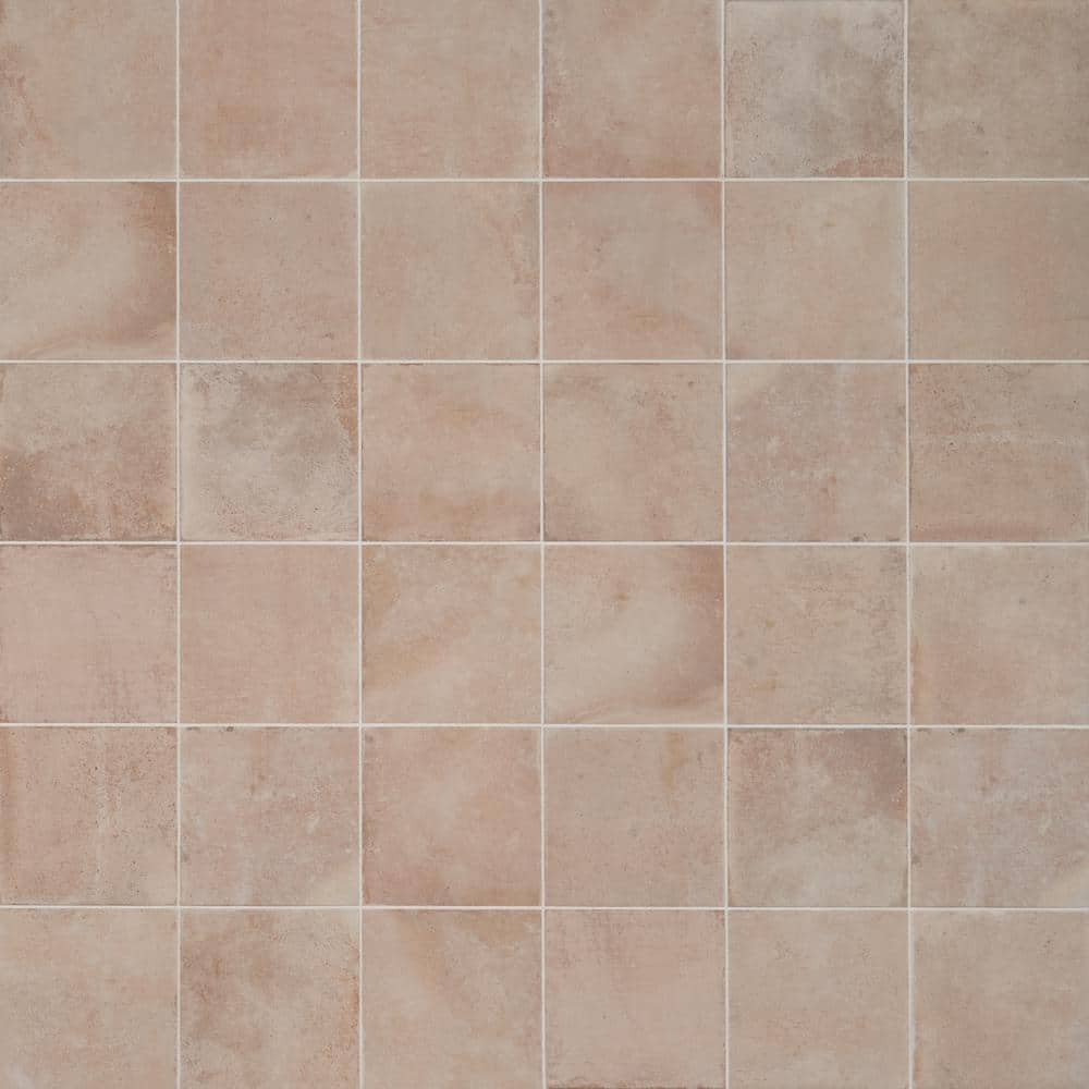 Terra Crema 8x8 Matte Porcelain Floor and Wall Tile