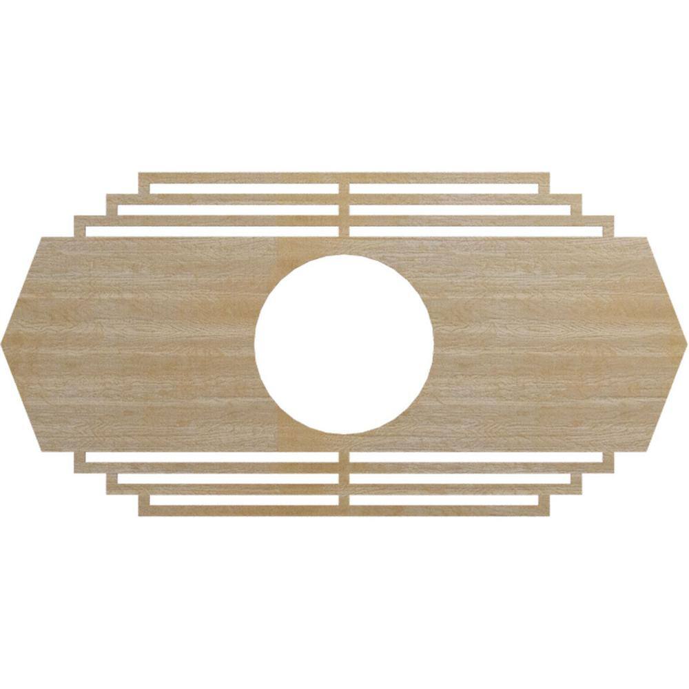 34 in. x 17 in. x 0.25 in. Wood Medallion price history on PriceWatchPro