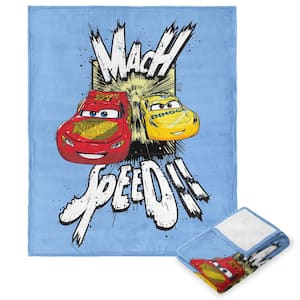 Cars Mach Speed Multi-Colored Silk Touch Throw Blanket