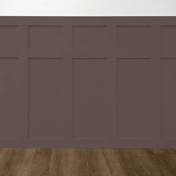 Glidden Essentials 1 gal. PPG1017-7 Chocolate Pretzel Semi-Gloss