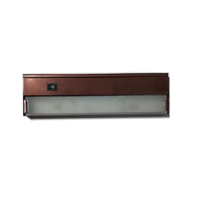 8 in. Xenon Bronze Under Cabinet Light with High and Low Switch