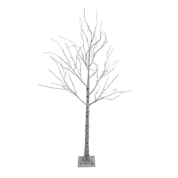 Northlight 6 ft. Lighted Christmas Birch Twig Tree Outdoor Decoration ...