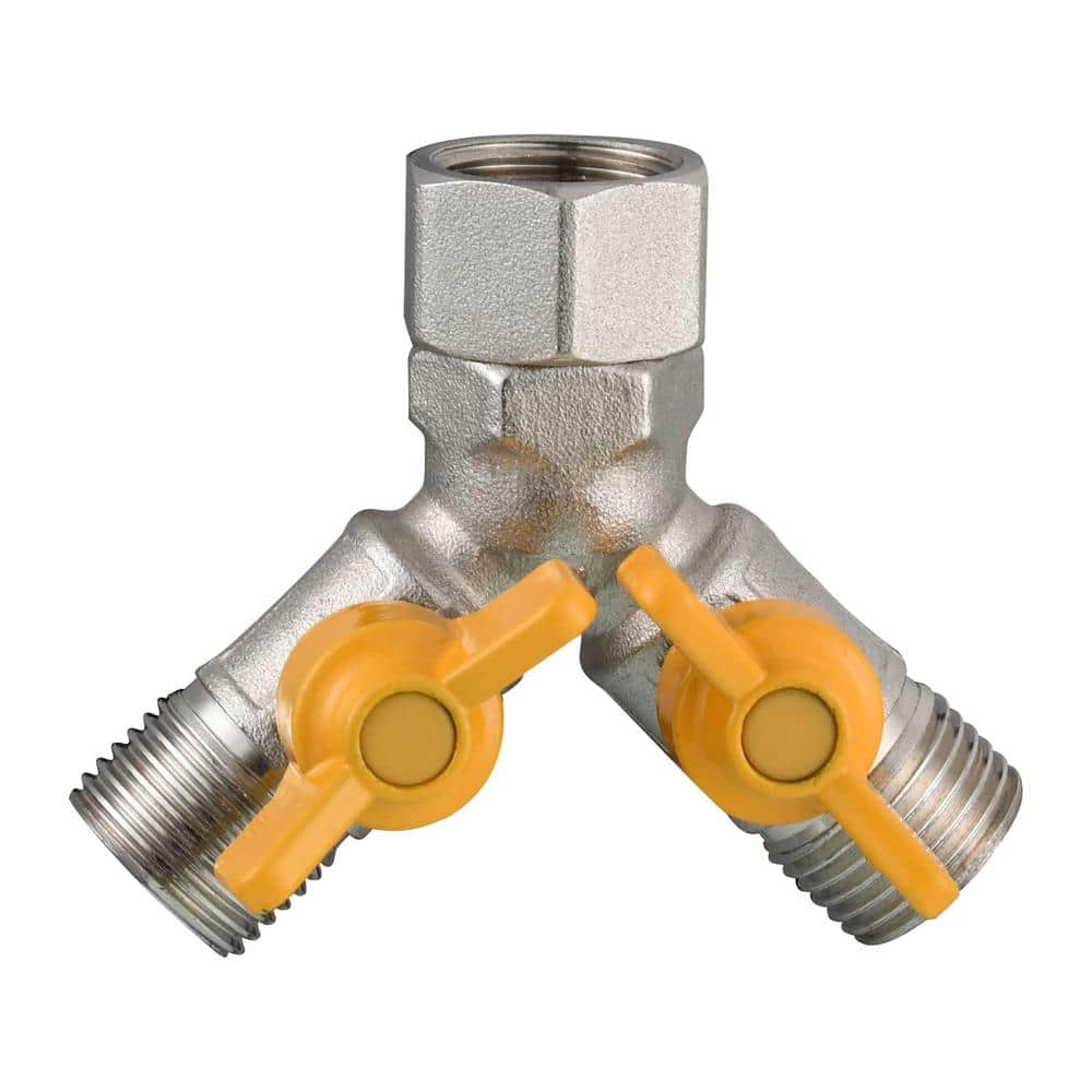 Reviews for Lukvuzo G 1/2 in. Shutoff Valve Shower 3 Way Diverter Valve ...