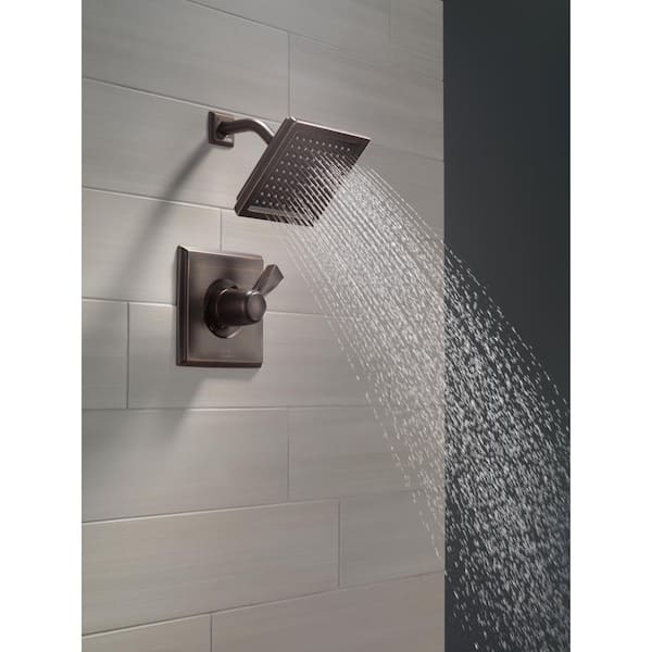 Dryden 1-Handle Shower Faucet Trim Kit in Venetian Bronze (Valve Not Included)