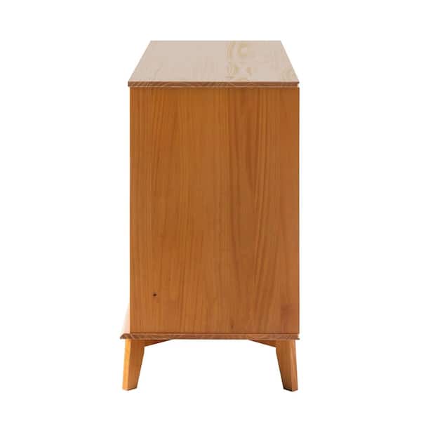 Reviews for Walker Edison Furniture Company Sloane Mid-Century Modern Caramel 6-Drawer 52 in. Solid Wood Dresser | Pg 2 - The Home Depot Reviews for Walker Edison Furniture Company Sloane Mid-Century Modern Caramel 6-Drawer 52 in. Solid Wood Dresser | Pg 2 - The Home Depot