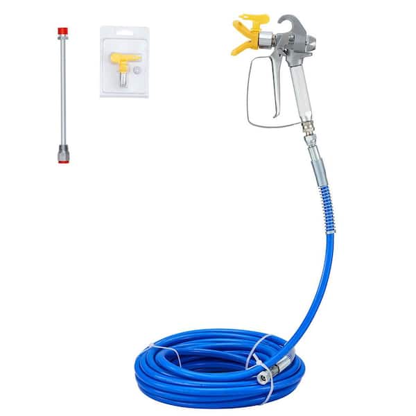 Airless Paint Spray Hose Kit 50ft 1/4in. Swivel Joint 3600psi with 517 Tip